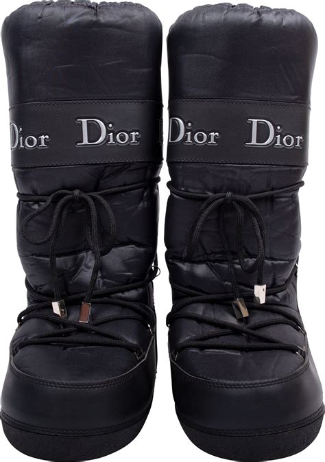 dior snow moon boots|christian Dior thigh boots.